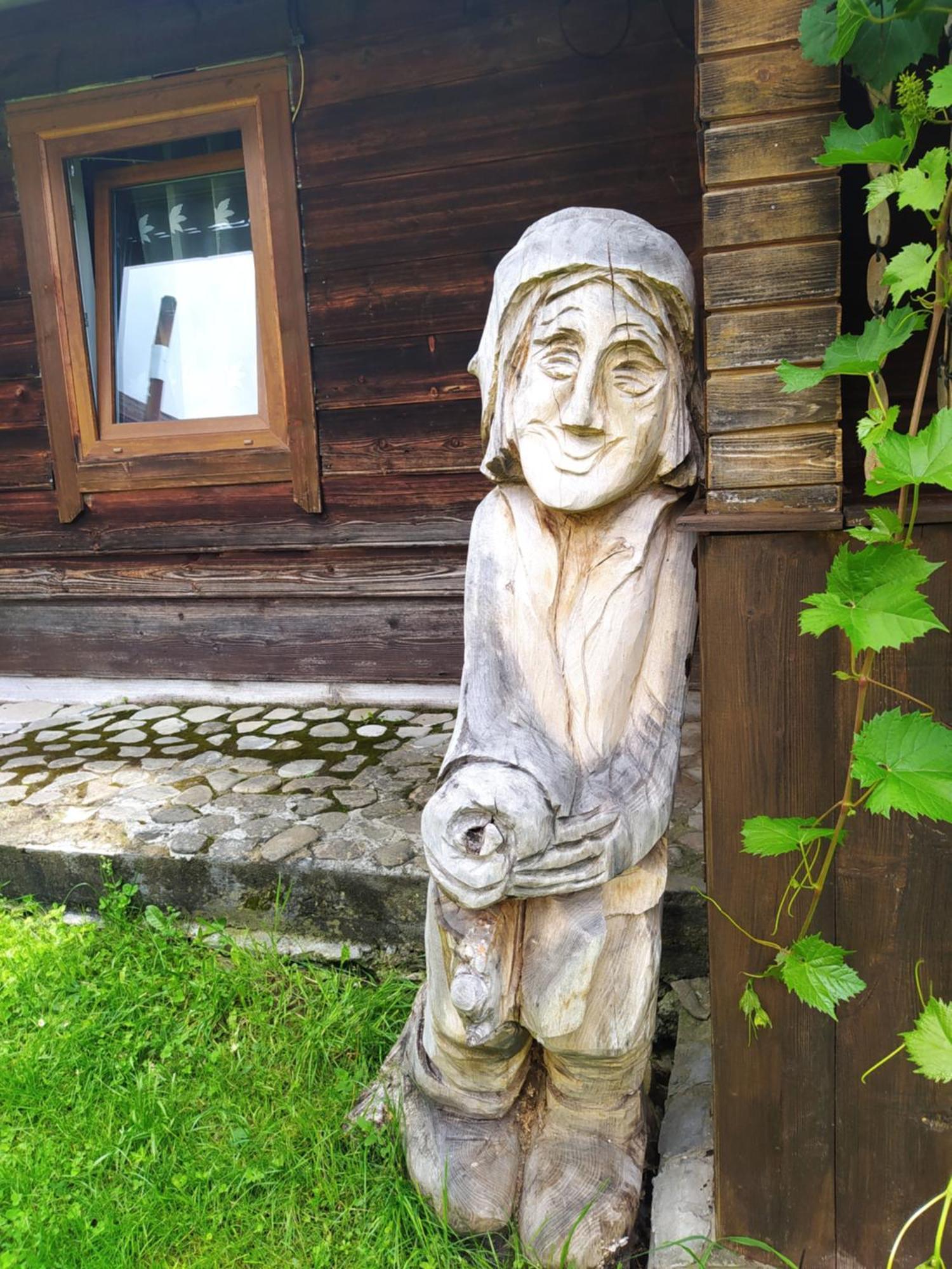 Starovitska Hata - Ethno-cottage Verchovyna Exteriör bild